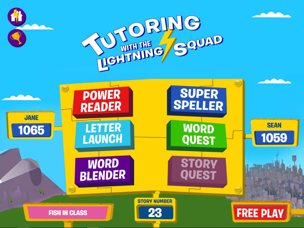 Tutoring homepage